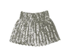 Minirokje Pailletten Zilver M -Feestartikelen Winkel minirokje pailletten zilver m 2