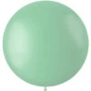 Mintgroene Ballon Powder Pistache 80cm -Feestartikelen Winkel mintgroene ballon powder pistache 80cm