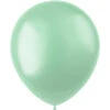 Mintgroene Ballonnen Metallic Minty Green 33cm 100st -Feestartikelen Winkel mintgroene ballonnen metallic minty green 33cm 100