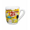 Mok 21 Jaar 12cm -Feestartikelen Winkel mok 21 jaar 12cm
