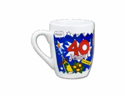Mok 40 Jaar Man 12cm -Feestartikelen Winkel mok 40 jaar man 12cm 2