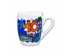 Mok 40 Jaar Man 12cm