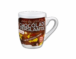 Mok Chocolade Verslaafde 12cm