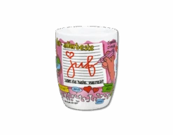 Mok Juf 12cm -Feestartikelen Winkel mok juf 12cm 1