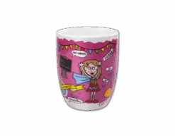 Mok Juf Super 12cm -Feestartikelen Winkel mok juf super 12cm 1