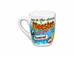 Mok Meester 12cm -Feestartikelen Winkel mok meester 12cm 2