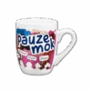 Mok Pauze 12cm -Feestartikelen Winkel mok pauze 12cm