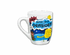 Mok Pensioen 12cm -Feestartikelen Winkel mok pensioen 12cm 2