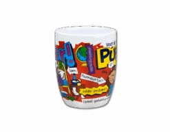 Mok Puber 12cm -Feestartikelen Winkel mok puber 12cm 1