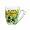 Mok Voetballer 12cm -Feestartikelen Winkel mok voetballer 12cm