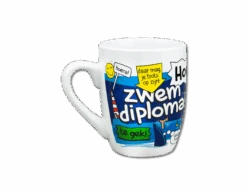 Mok Zwemdiploma 12cm -Feestartikelen Winkel mok zwemdiploma 12cm 2
