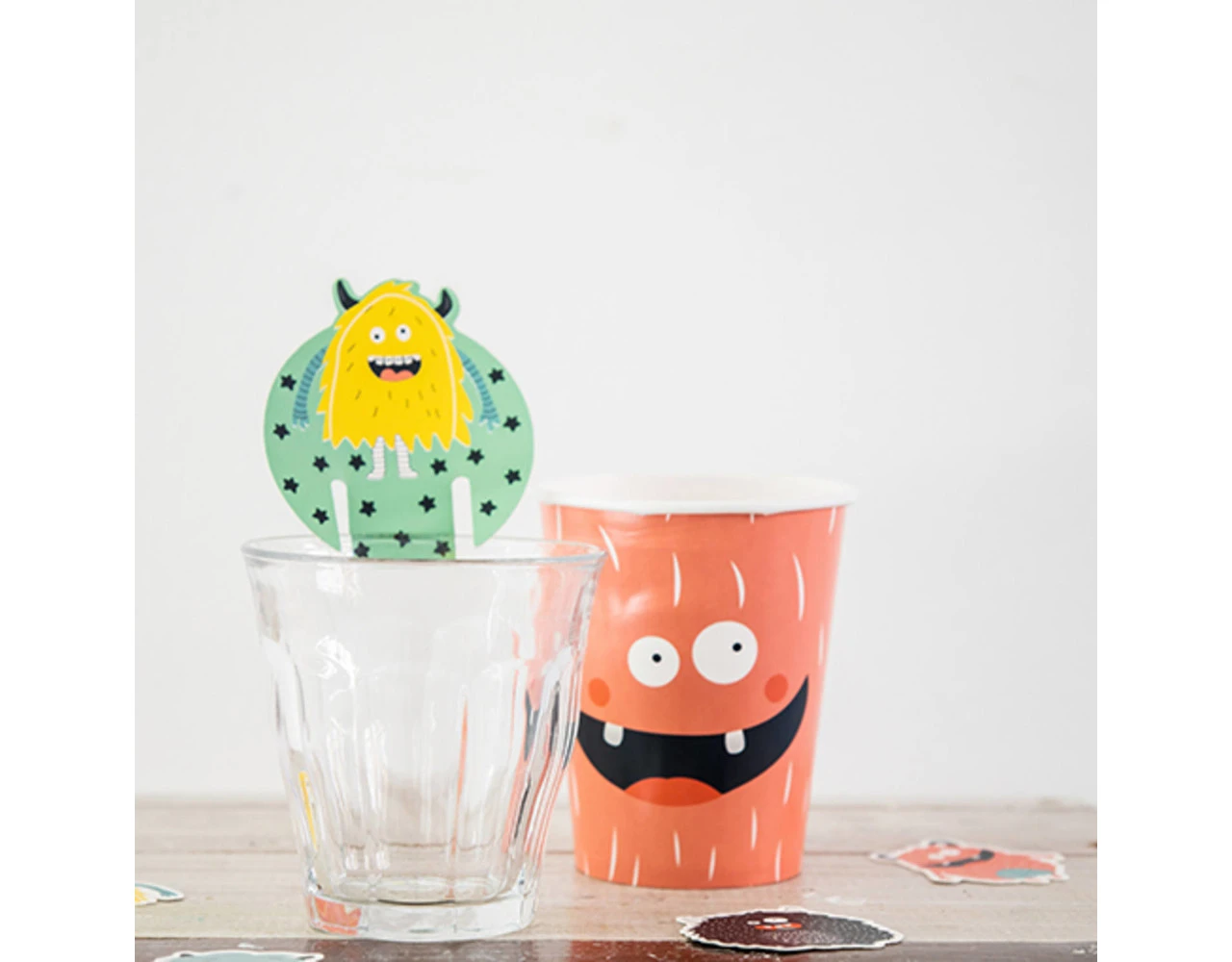 Monster Glasmarkers Bash 6st 4 Monster Glasmarkers Bash 6st - Afbeelding 2