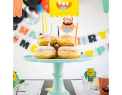 Monster Kaarsen Bash 10cm 11st -Feestartikelen Winkel monster kaarsen bash 10cm 11st 3