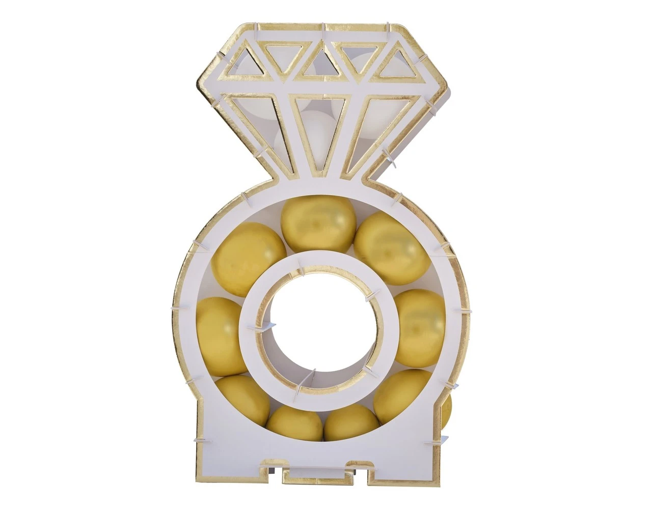 Mosaic Balloon Engagement Ring 3 Mosaic Balloon Engagement Ring