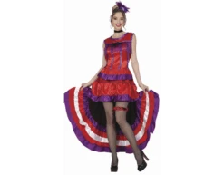 Moulin Rouge Jurk Paars