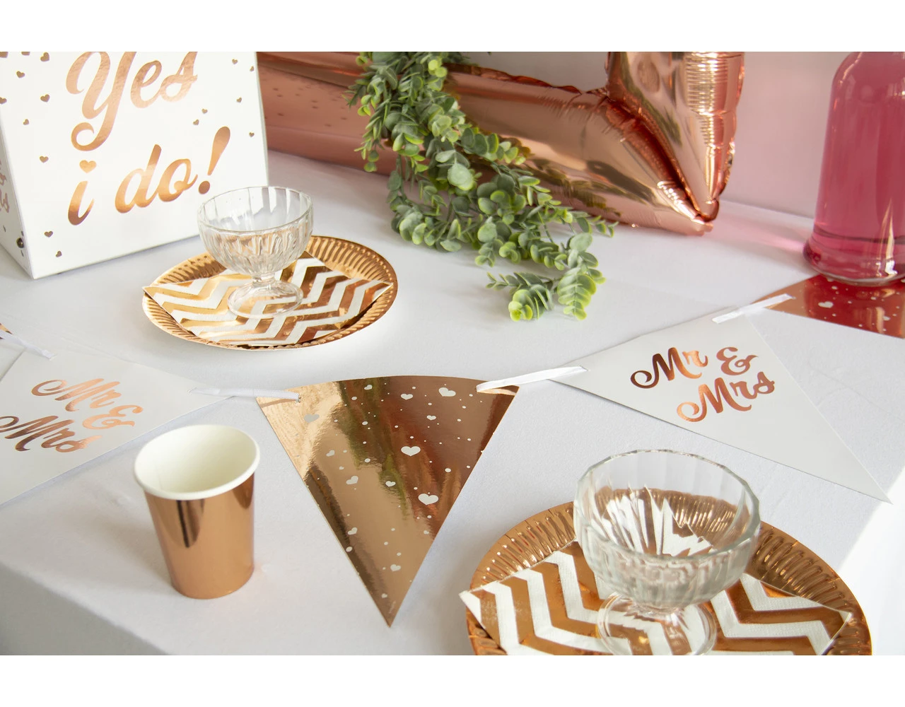 Mr, & Mrs, Slingers Rose Goud 6m 4 Mr, & Mrs, Slingers Rose Goud 6m - Afbeelding 2