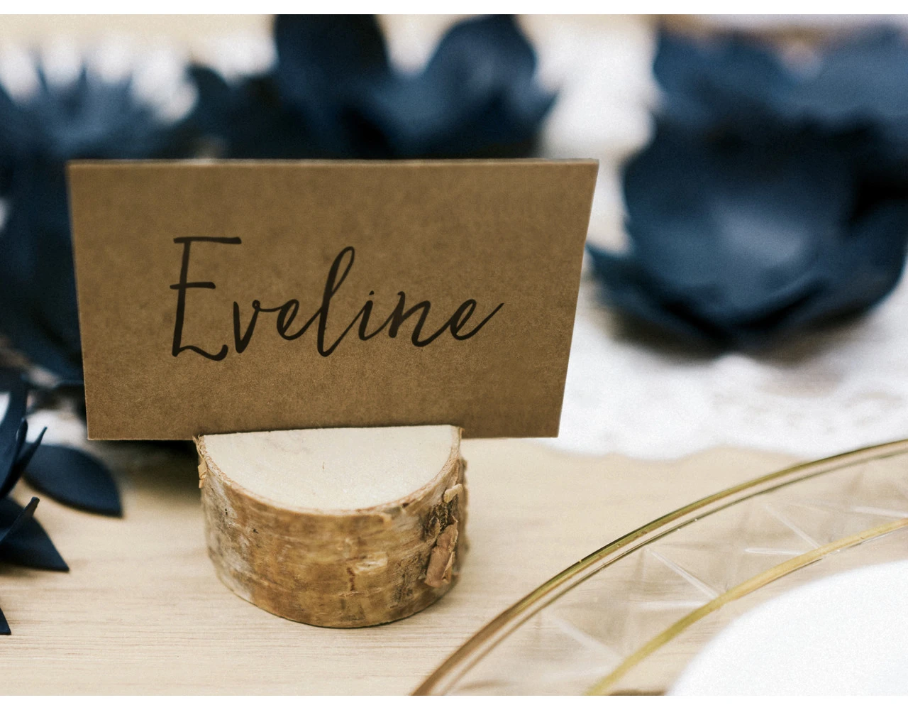 Naamkaarthouders Hout 4cm 6st 6 Naamkaarthouders Hout 4cm 6st - Afbeelding 4