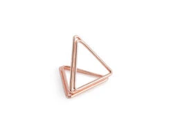 Naamkaarthouders Triangle Rose Goud 2,3cm 10st