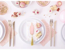 Naamkaartjes Flesje 16cm 6st -Feestartikelen Winkel naamkaartjes flesje 16cm 6st 2