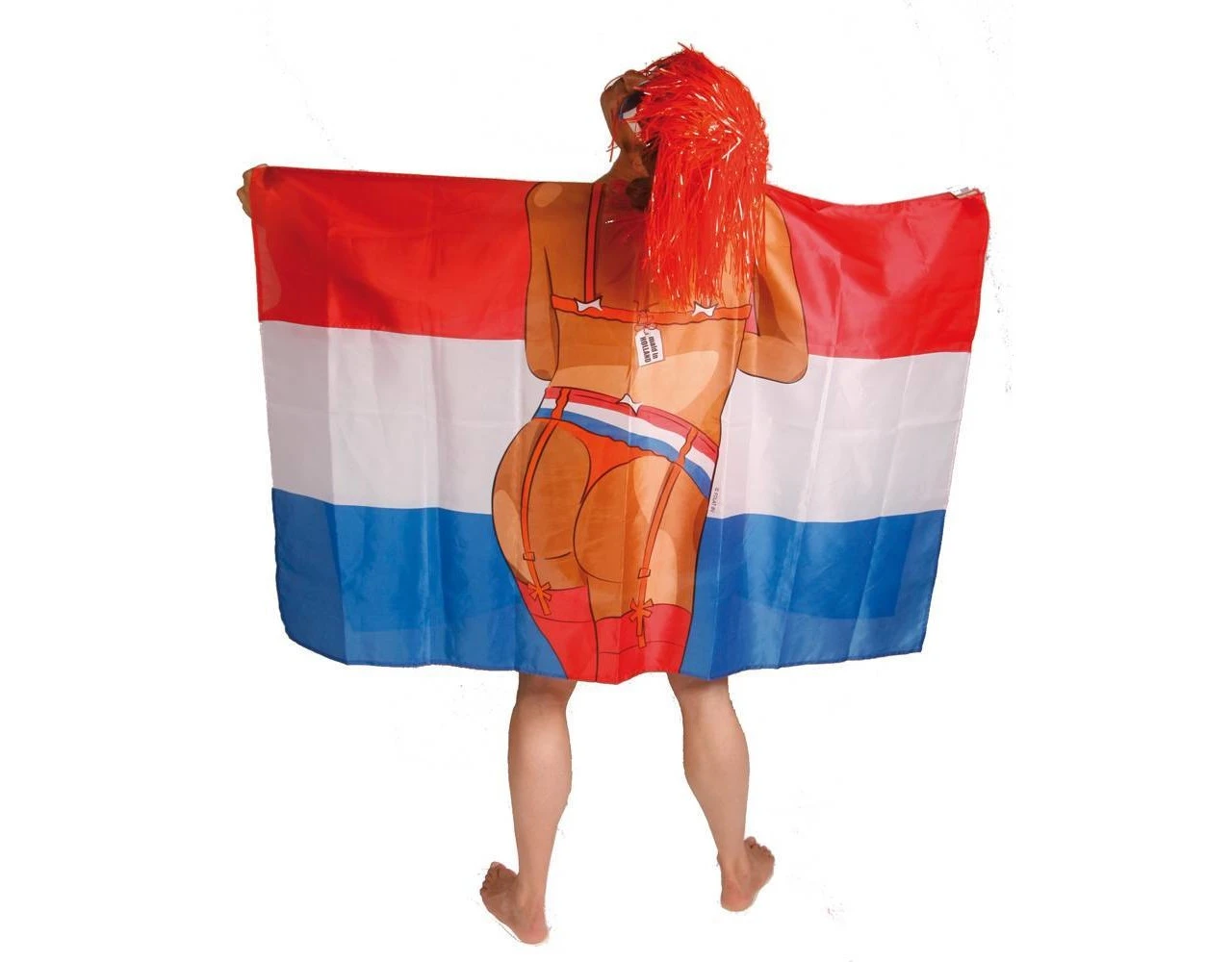 Nederlandse Vlag Poncho 1,5m 4 Nederlandse Vlag Poncho 1,5m - Afbeelding 2
