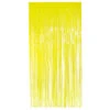 Neon Gele Deurgordijn 2m -Feestartikelen Winkel neon gele deurgordijn 2m