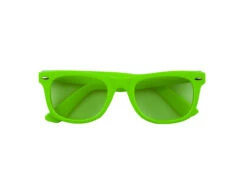 Neon Groene Partybril -Feestartikelen Winkel neon groene partybril 2