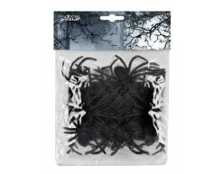 Nep Spinnen 4cm 12st -Feestartikelen Winkel nep spinnen 4cm 12st 3