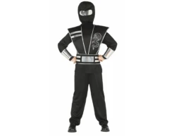 Ninja Pak Kind Zwart Zilver