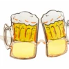 Oktoberfest Bril Bierpul Geel -Feestartikelen Winkel oktoberfest bril bierpul geel