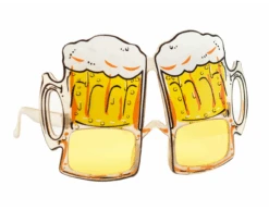 Oktoberfest Bril Bierpul Geel