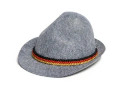 Oktoberfest Tiroler Hoed Duitsland Grijs