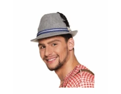 Oktoberfest Tiroler Hoed Grijs