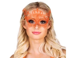 Oogmasker Kant Oranje