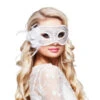 Oogmasker Kant Wit -Feestartikelen Winkel oogmasker kant wit