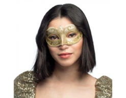 Oogmasker Venice Felina Goud -Feestartikelen Winkel oogmasker venice felina goud 1
