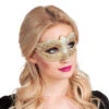 Oogmasker Venice Felina Goud -Feestartikelen Winkel oogmasker venice felina goud