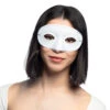 Oogmasker Wit -Feestartikelen Winkel oogmasker wit