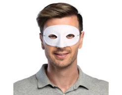 Oogmasker Wit -Feestartikelen Winkel oogmasker wit 2