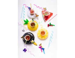 Opblaas Ananas Bekerhouder 27cm 10 Opblaas Ananas Bekerhouder 27cm -Feestartikelen Winkel opblaas ananas bekerhouder 27cm 3