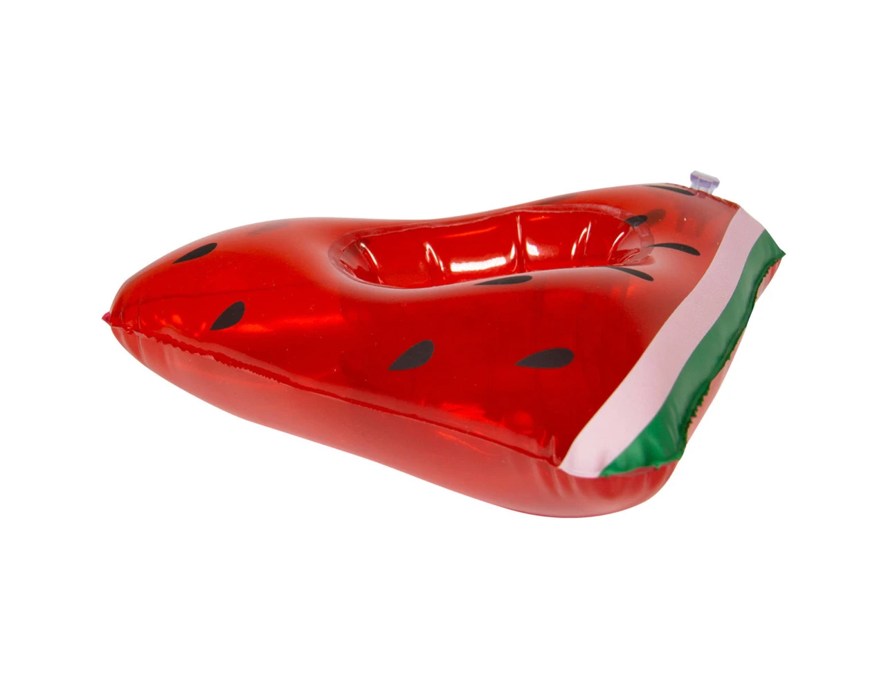 Opblaas Watermeloen Bekerhouder 19cm 3 Opblaas Watermeloen Bekerhouder 19cm