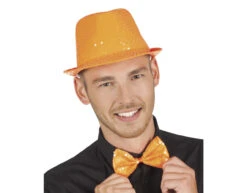 Oranje Strik Pailletten