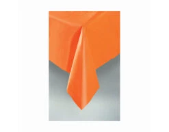 Oranje Tafelkleed Plastic 2,74m -Feestartikelen Winkel oranje tafelkleed plastic 274m 3