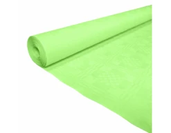 Papieren Tafelkleed Lichtgroen 8m