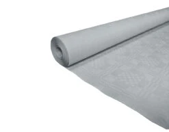 Papieren Tafelkleed Zilver 6m