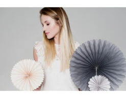 Papieren Waaiers Gekleurde Set 14-38cm 3 Delig -Feestartikelen Winkel papieren waaiers gekleurde set 14 38cm 3 delig 9