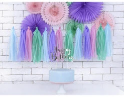 Papieren Waaiers Lichtroze Pastel Set 20-30cm 3 Delig -Feestartikelen Winkel papieren waaiers lichtroze pastel set 20 30cm 3 de 4