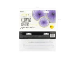 Papieren Waaiers Lila Goud Set 23-40cm 3 Delig -Feestartikelen Winkel papieren waaiers lila goud set 23 40cm 3 delig 4