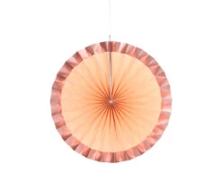 Papieren Waaiers Roze 35cm 3st -Feestartikelen Winkel papieren waaiers roze 35cm 3st 3