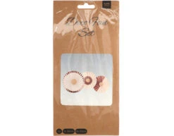 Papieren Waaiers Roze 35cm 3st -Feestartikelen Winkel papieren waaiers roze 35cm 3st 4