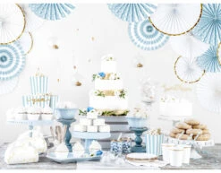 Papieren Waaiers Wit Set 23-40cm 3 Delig -Feestartikelen Winkel papieren waaiers wit set 23 40cm 3 delig 5